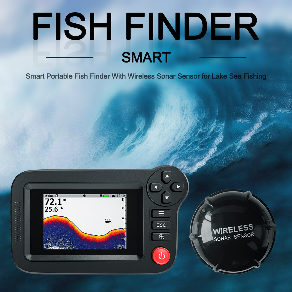 Smart Fish Finder - Portable F - Fish Finder Gps บทวิจารณ์และราคา