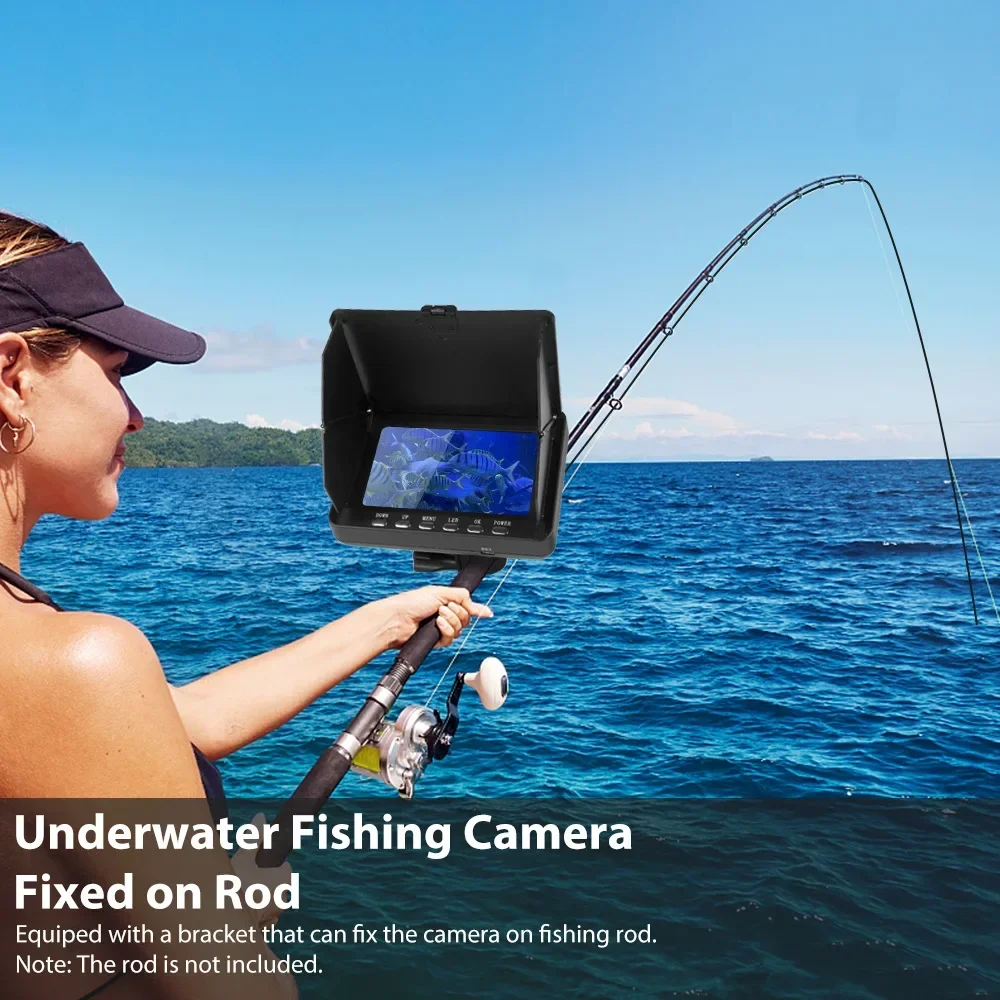 Fish Finder 5.0 Inch LCD Displ - Fishing Camera บทวิจารณ์และราคา