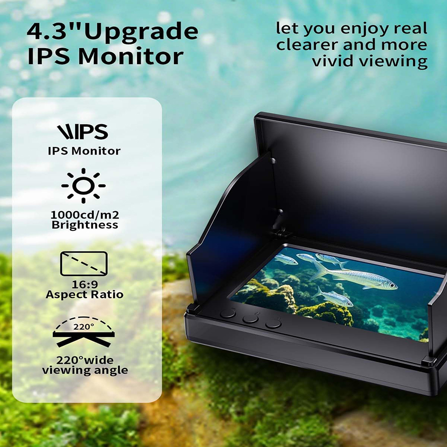 Fishing Camera with Infrared N - Fish Finder Portable บทวิจารณ์และราคา
