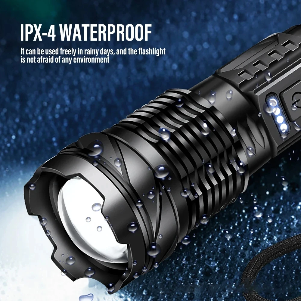 Powerful LED Flashlight Rechar - Fishing Light บทวิจารณ์และราคา