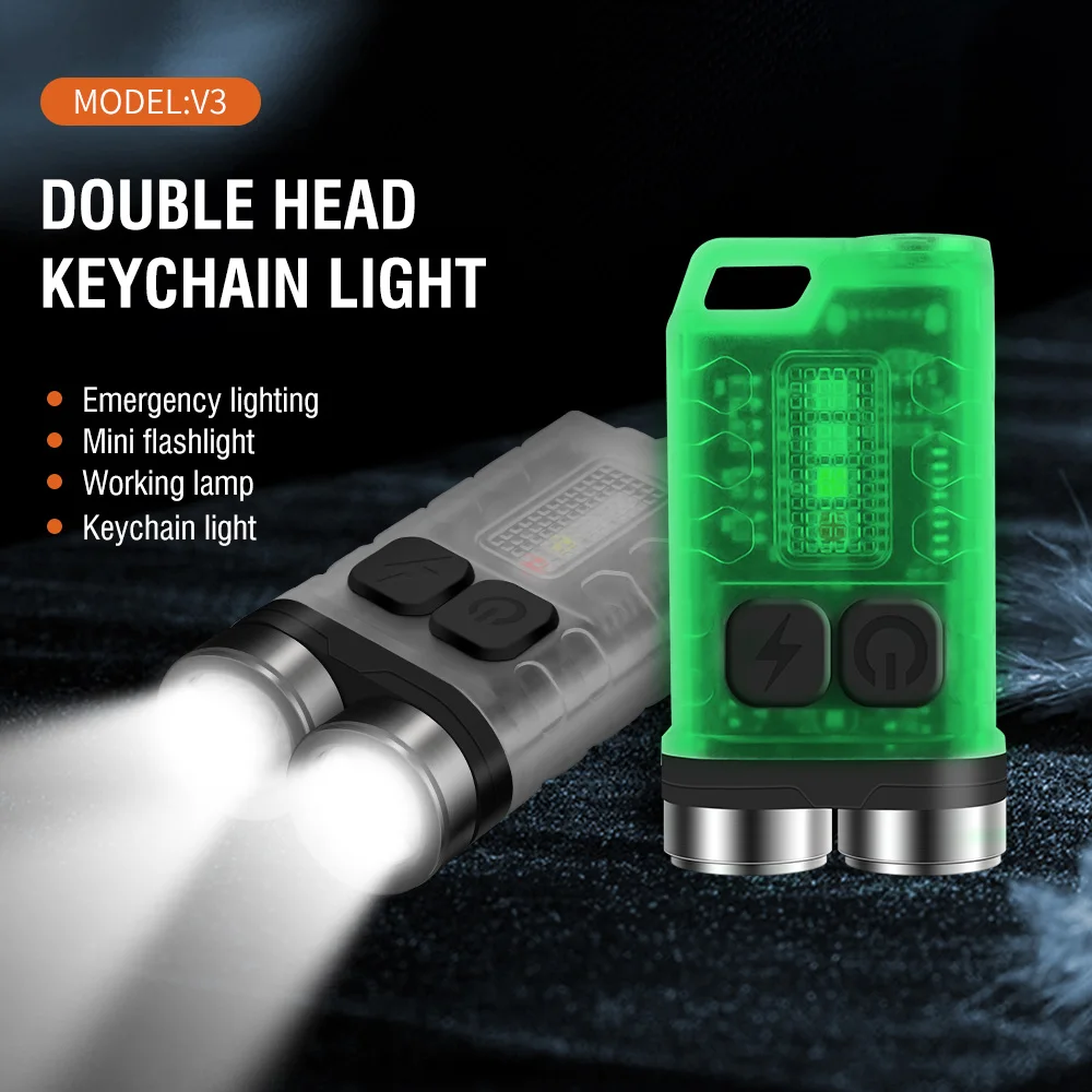BORUiT V3 LED Keychain Portabl - Fishing Light บทวิจารณ์และราคา