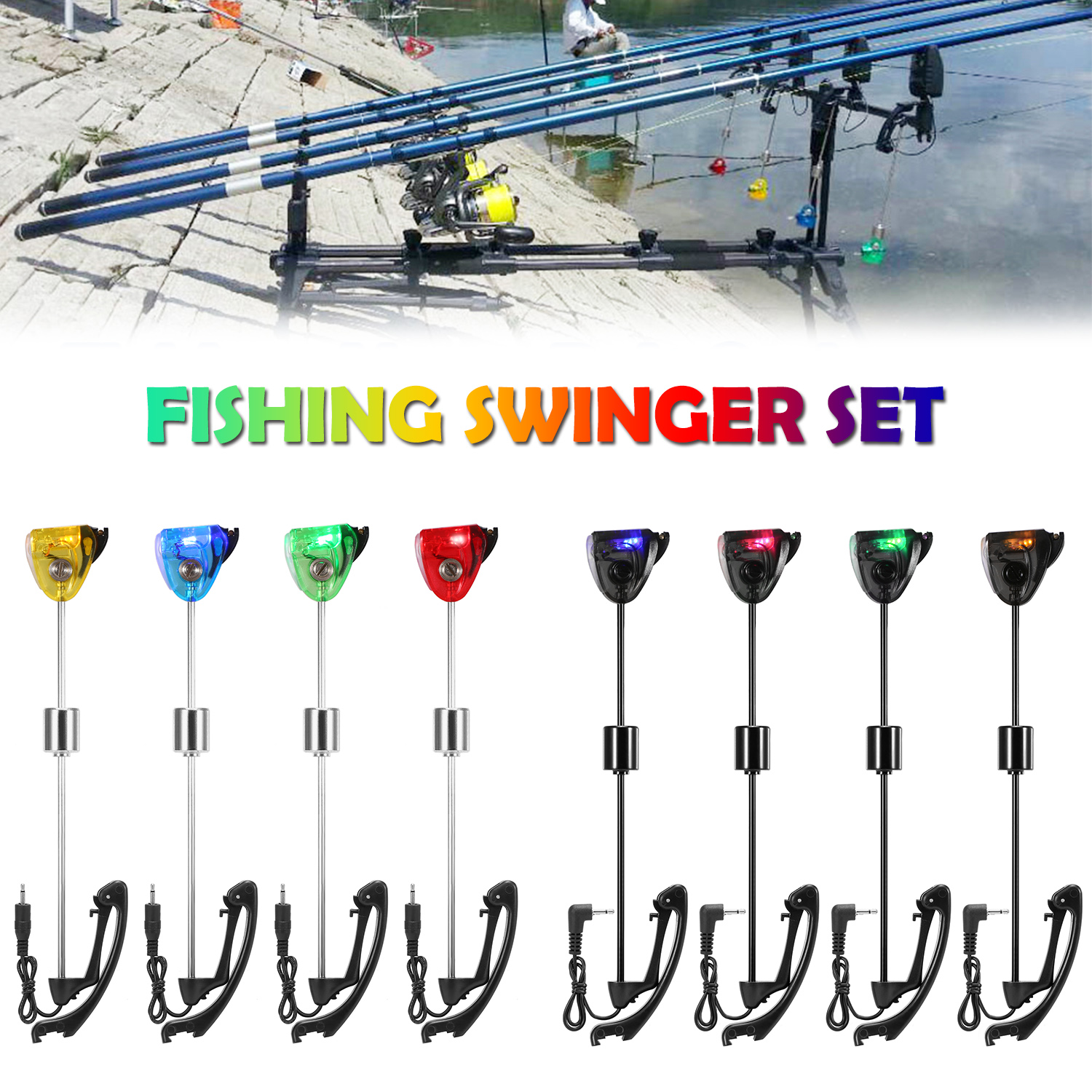 Lixada Fishing Swinger Set Car - Fish Alarm บทวิจารณ์และราคา