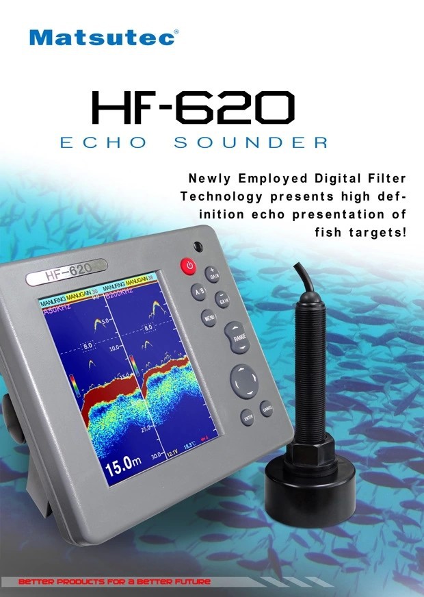 Matsutec 6-inch HF-620 MARINE  - Fish Finder บทวิจารณ์และราคา