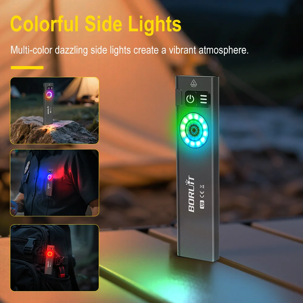 BORUiT U8 650LM EDC LED Flashl - Fishing Light บทวิจารณ์และราคา
