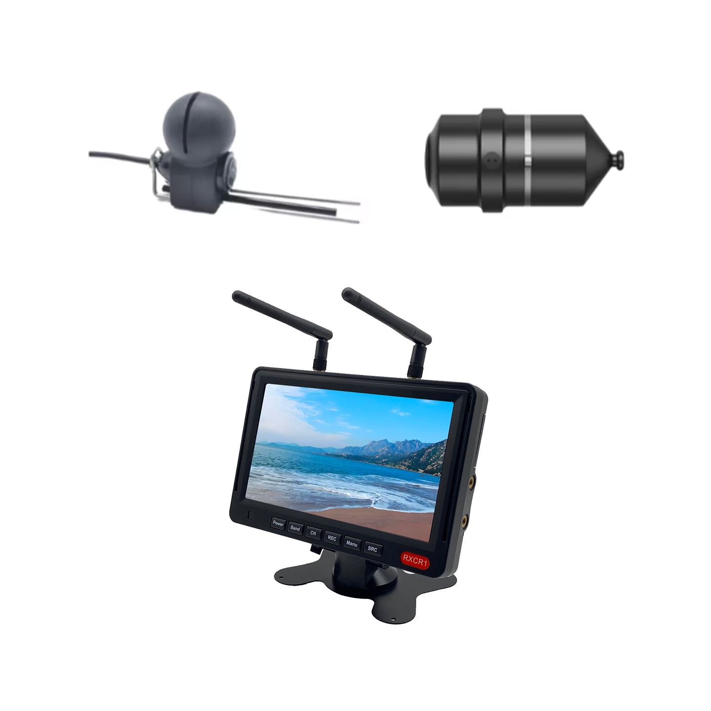 2W image transmission wireless - Fishing Camera บทวิจารณ์และราคา