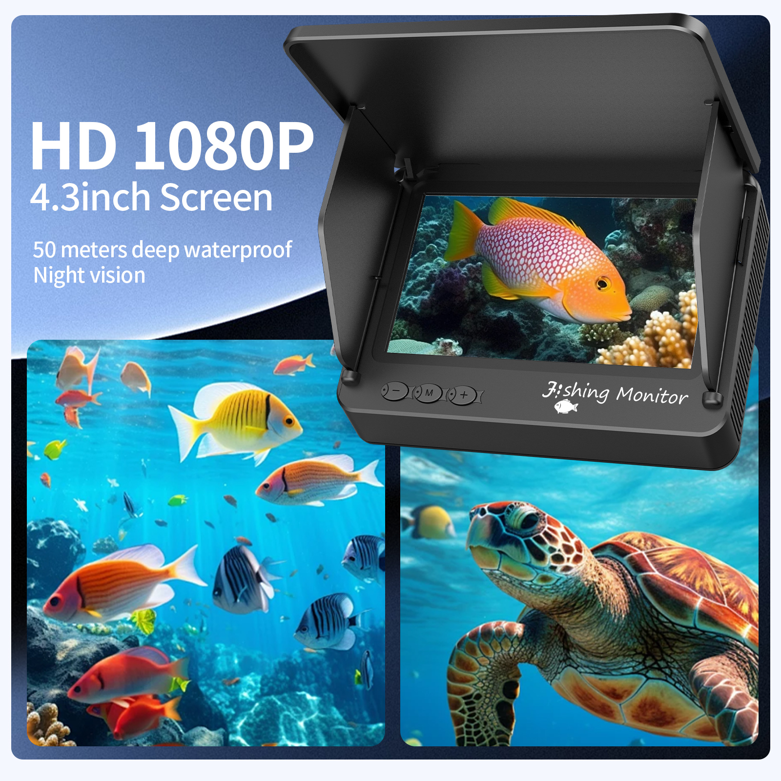 Underwater Fishing Camera 1080 - Fish Finder Portable บทวิจารณ์และราคา