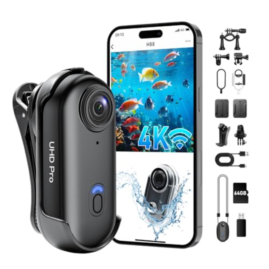 4K Action Camera for Cycling H - Fishing Camera บทวิจารณ์และราคา