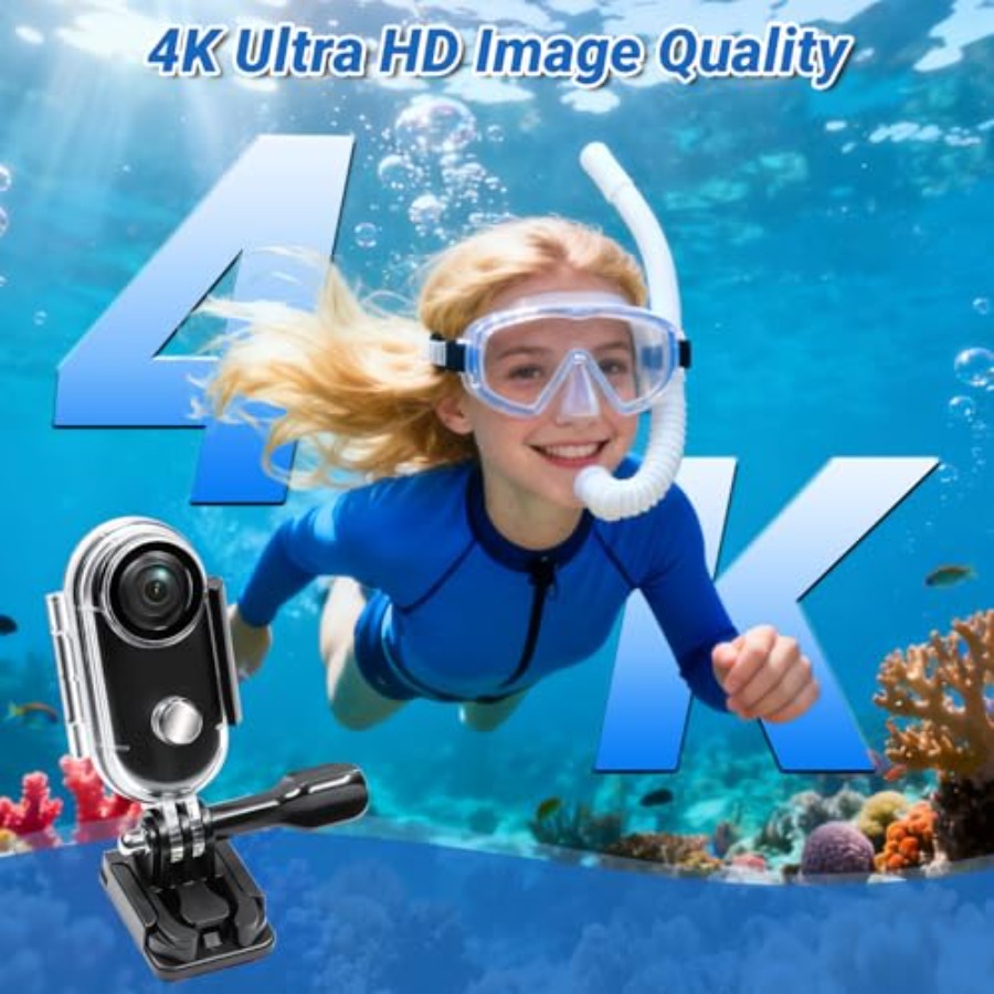 4K Action Camera for Cycling H - Fishing Camera บทวิจารณ์และราคา