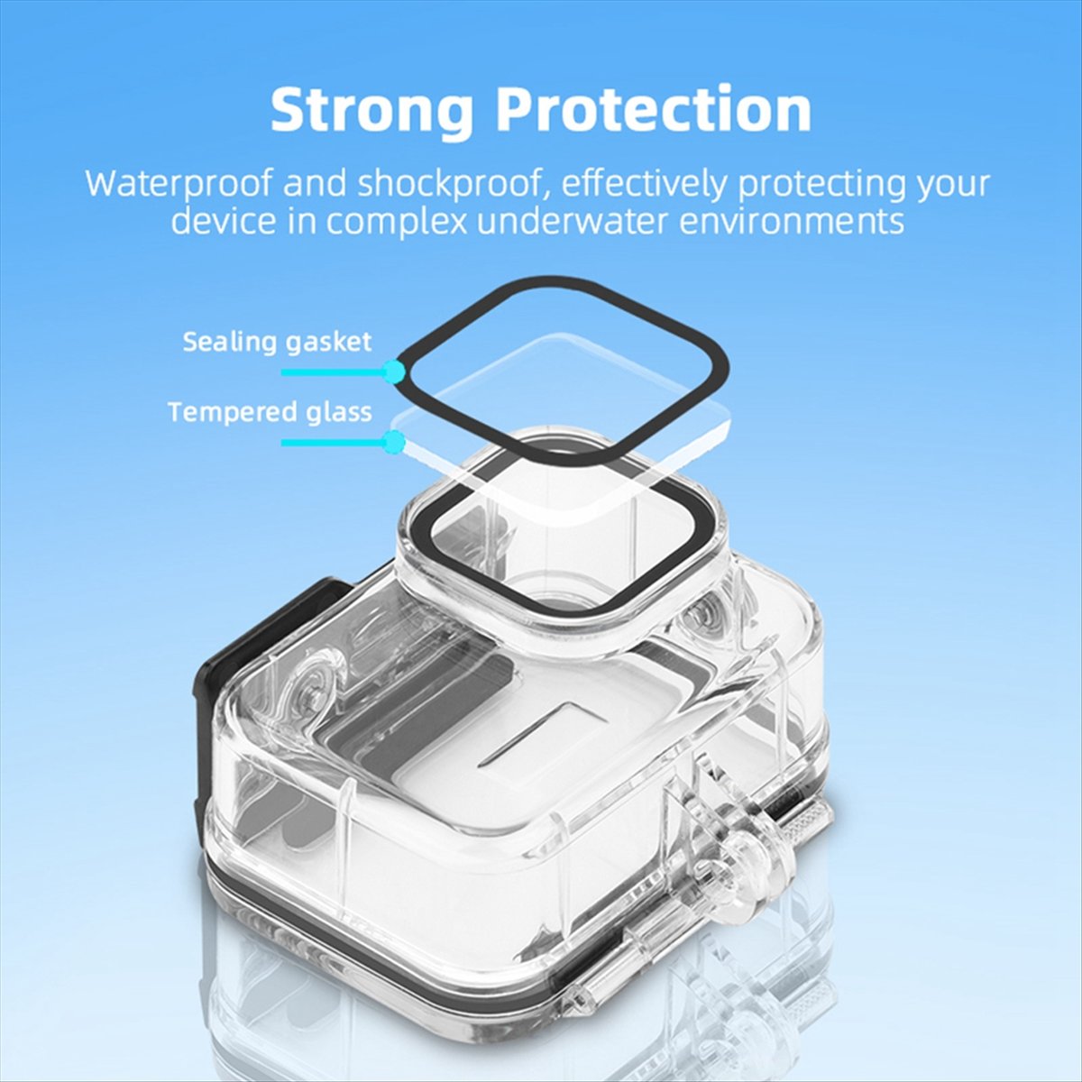 M05K 60M Waterproof Case for G - Underwater Camera บทวิจารณ์และราคา