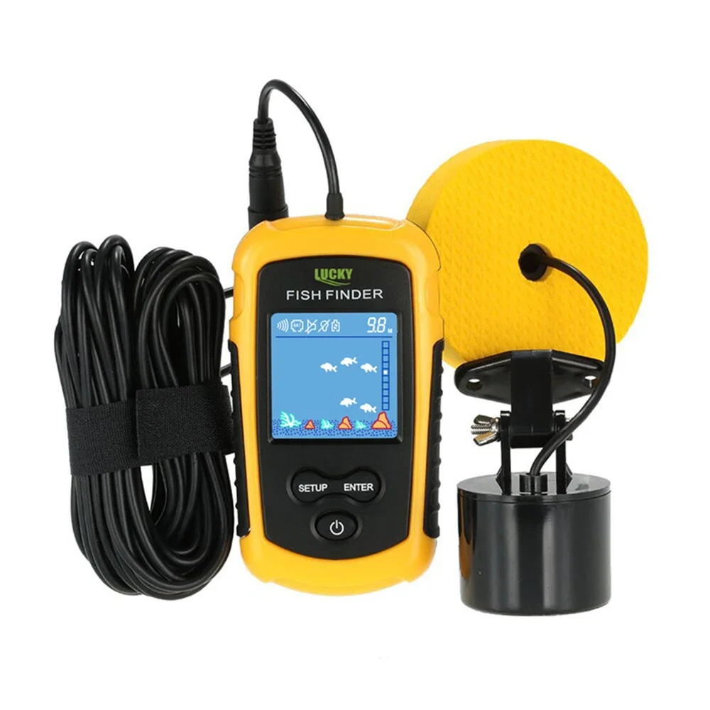 Lucky LCD Color Screen Portabl - Fish Finder Transducer บทวิจารณ์และราคา