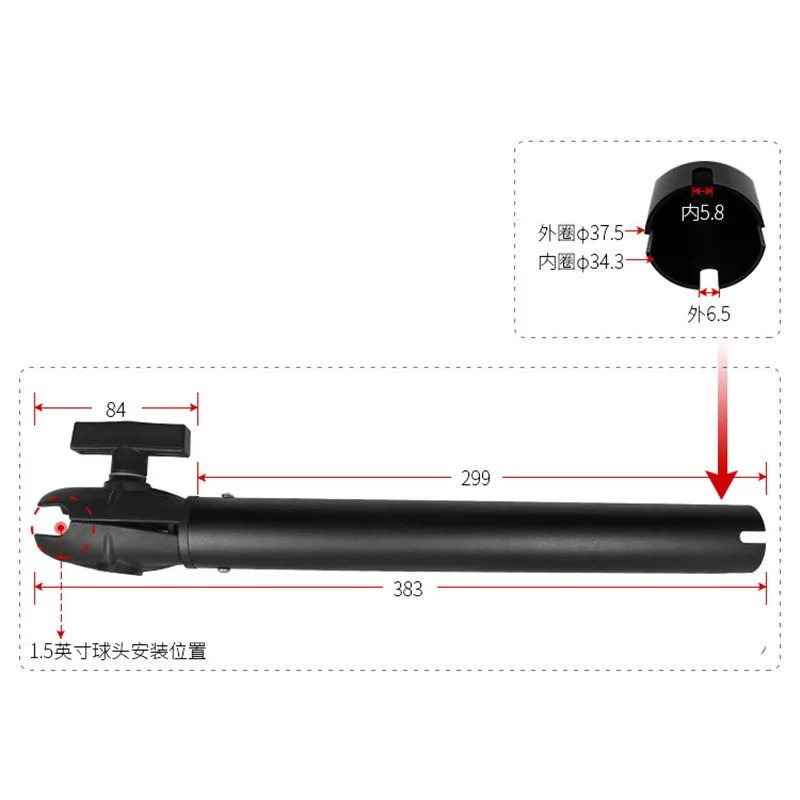 38cm  Aluminum Extension Pipe  - Fish Finder Gps บทวิจารณ์และราคา