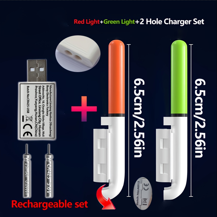 Fishing 5-Piece Set (2 Rod Tip - Fish Finder Charger บทวิจารณ์และราคา