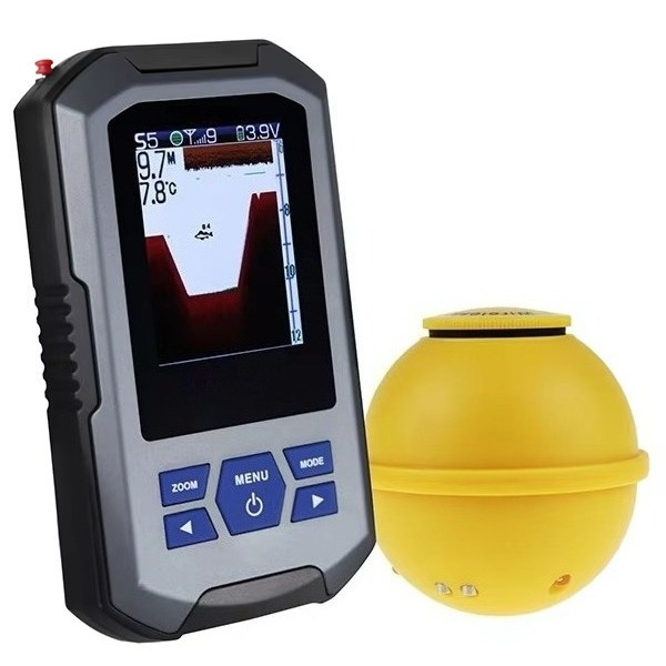 Fish Finder Wireless Sonar Sen - Fish Finder บทวิจารณ์และราคา