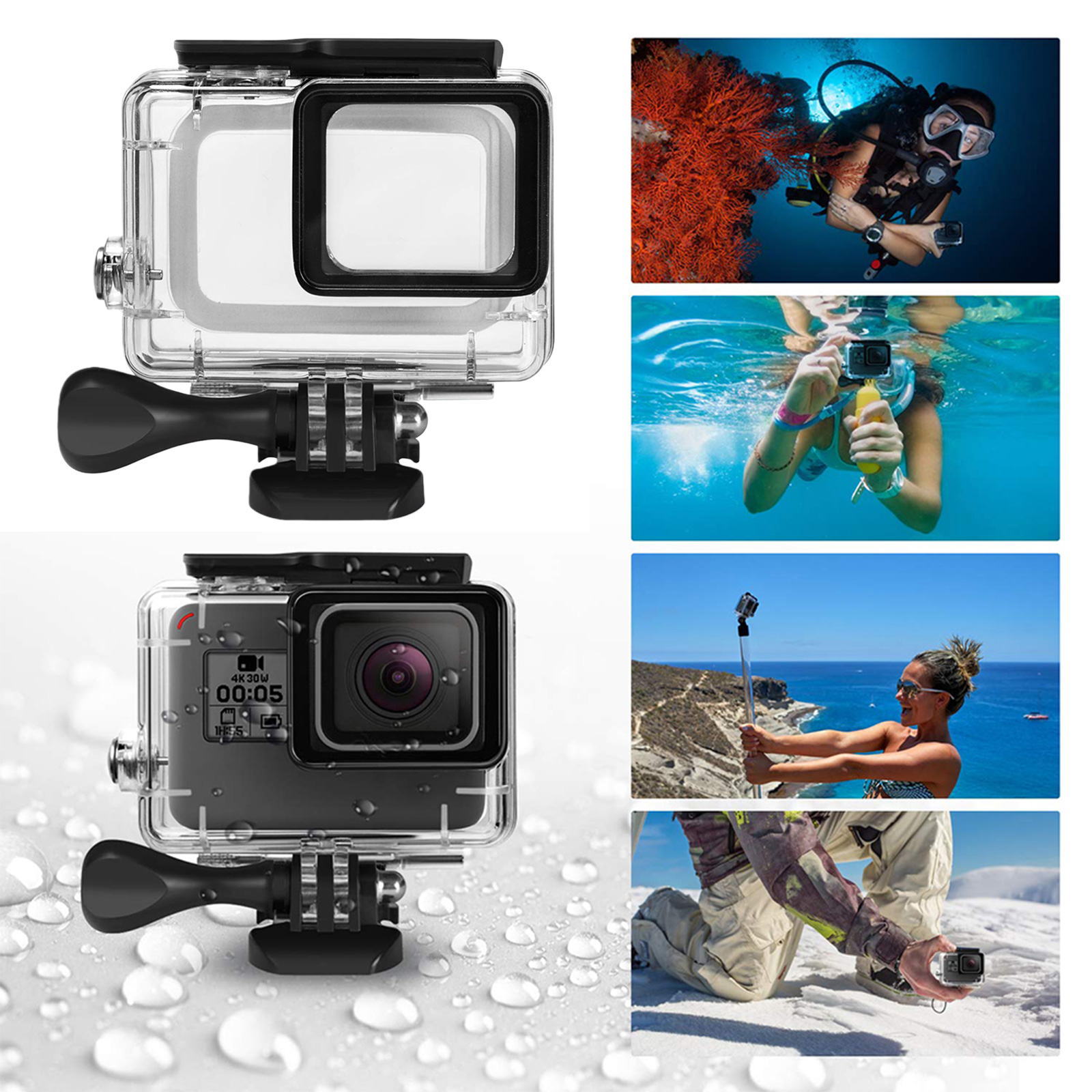 148FT/45M Underwater Diving Ca - Underwater Camera บทวิจารณ์และราคา