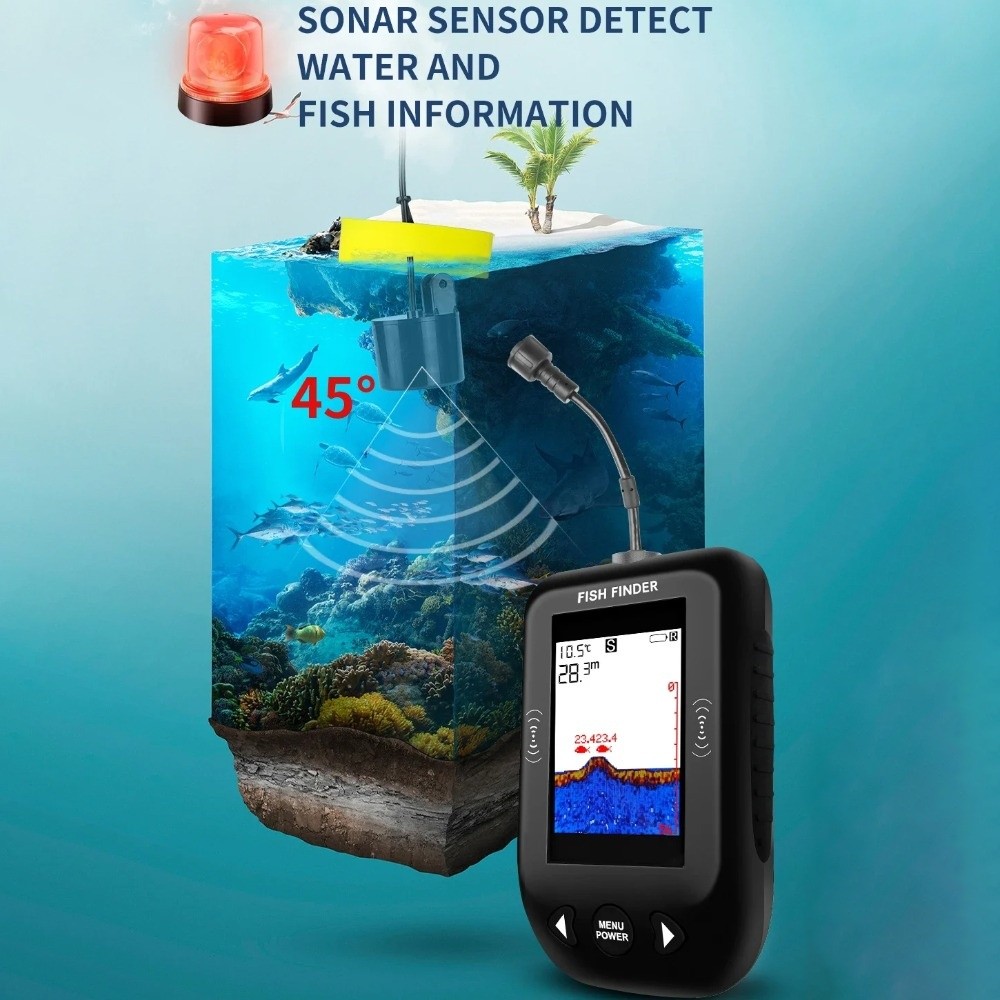 45 Degrees XF03 Fish Finders L - Fish Finder Portable บทวิจารณ์และราคา