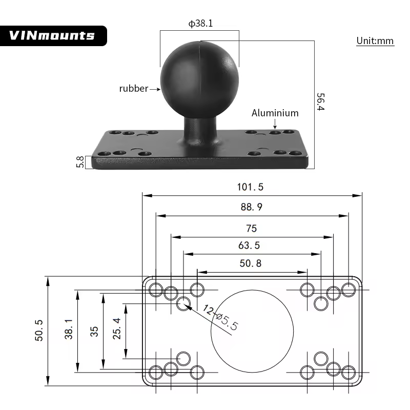 Universal Marine Electronic fi - Fish Finder Mount บทวิจารณ์และราคา