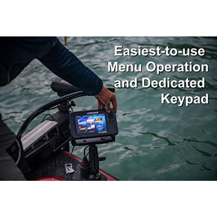 5-inch Fish Finder with SplitS - Fish Finder Transducer บทวิจารณ์และราคา