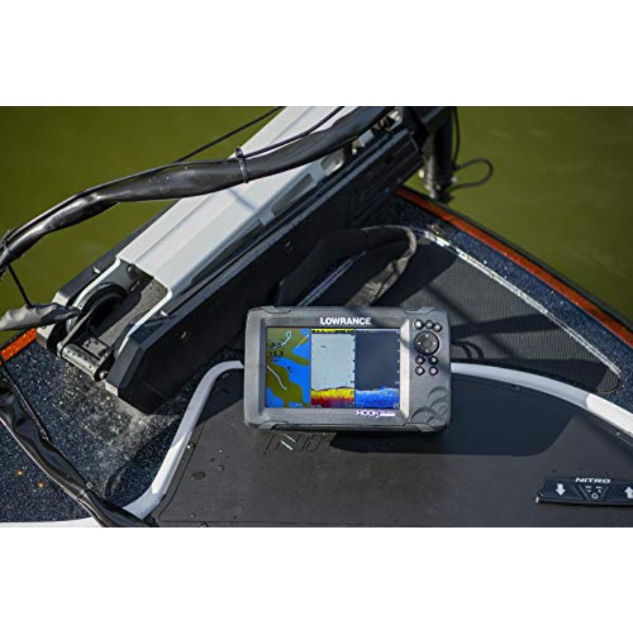 5-inch Fish Finder with SplitS - Fish Finder Transducer บทวิจารณ์และราคา