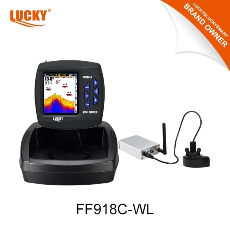 New LUCKY FF918C-WL Color Disp - Fish Finder บทวิจารณ์และราคา
