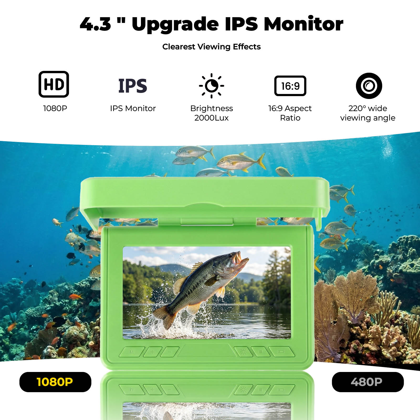 Portable Underwater Visual Fis - Fish Finder Portable บทวิจารณ์และราคา
