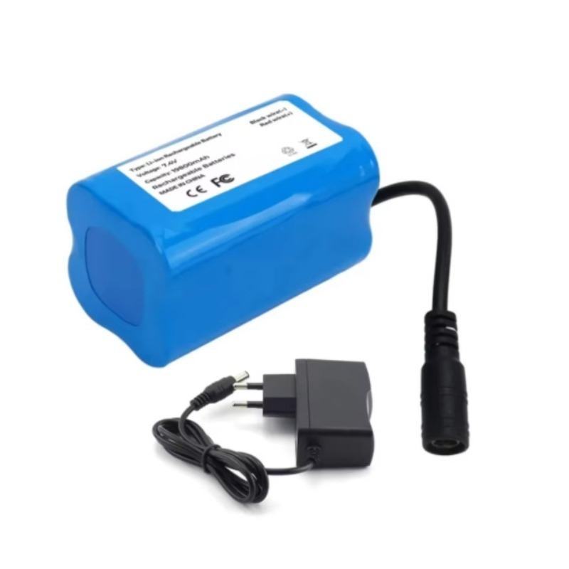 7.4V 19800mAh Battery with USB - Fish Finder Charger บทวิจารณ์และราคา