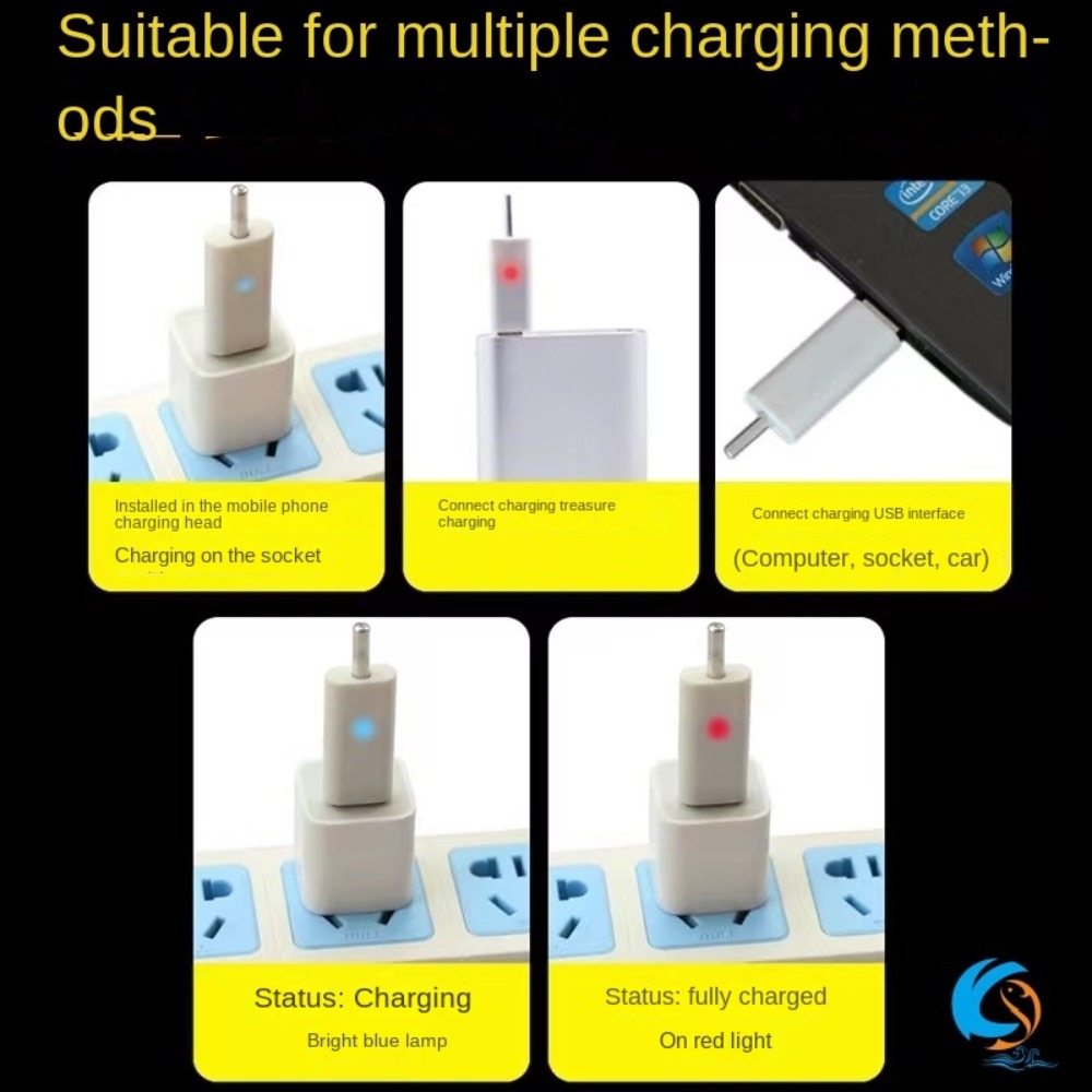 Night Fishing Accessories USB  - Fish Finder Charger บทวิจารณ์และราคา