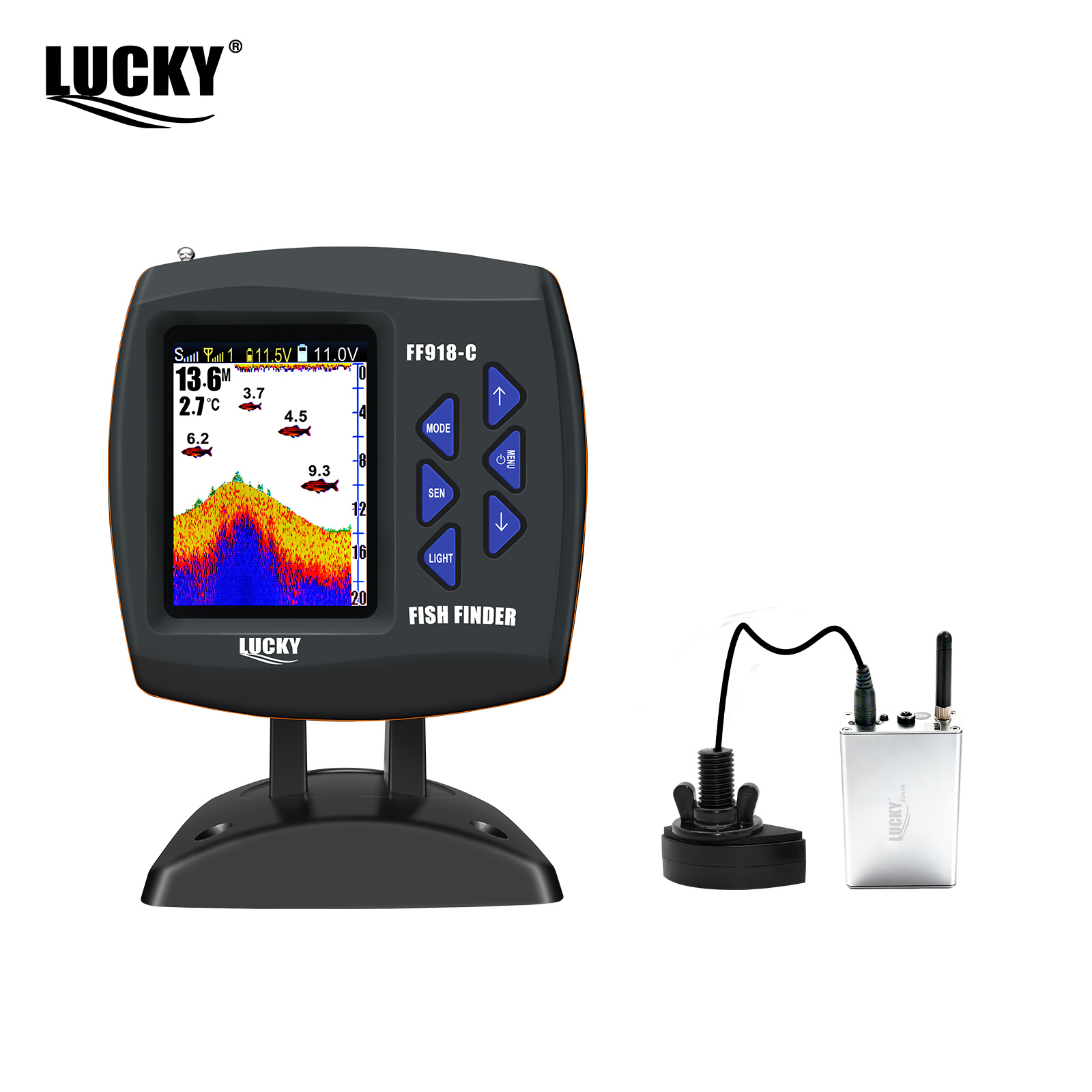 Lucky FF918 Wireless Remote Co - Fish Finder Gps บทวิจารณ์และราคา