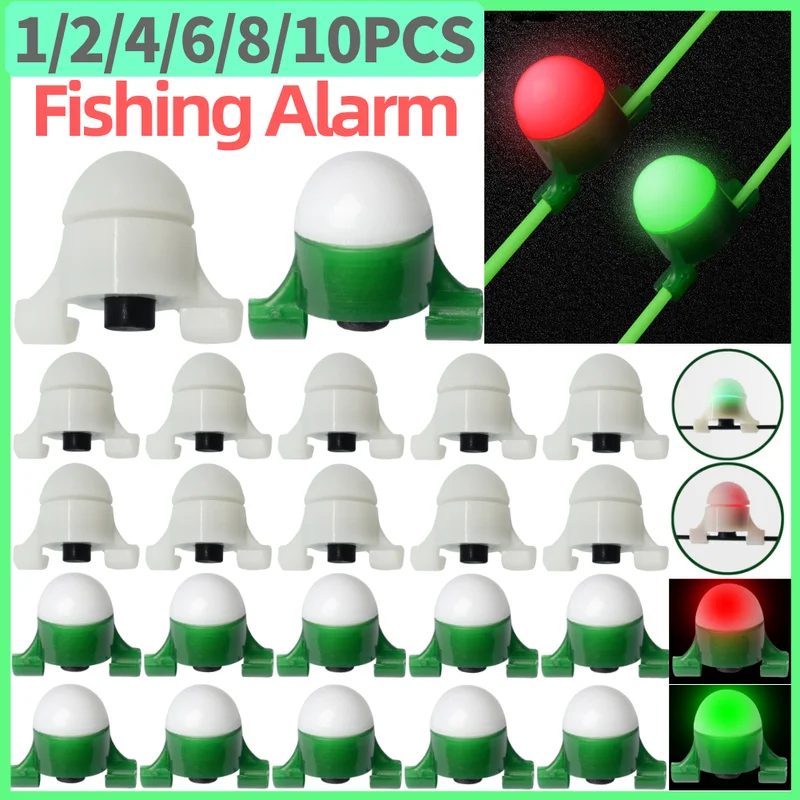 2-8pcs LED Night Fishing Alarm - Fish Alarm บทวิจารณ์และราคา