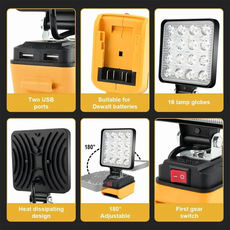 4Inch Led Light Handheld Spotl - Fish Finder Battery บทวิจารณ์และราคา