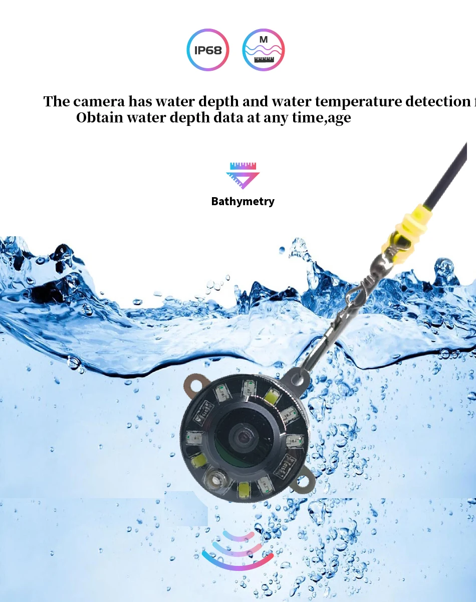 5''Underwater Fishing Camera,1 - Fishing Camera บทวิจารณ์และราคา
