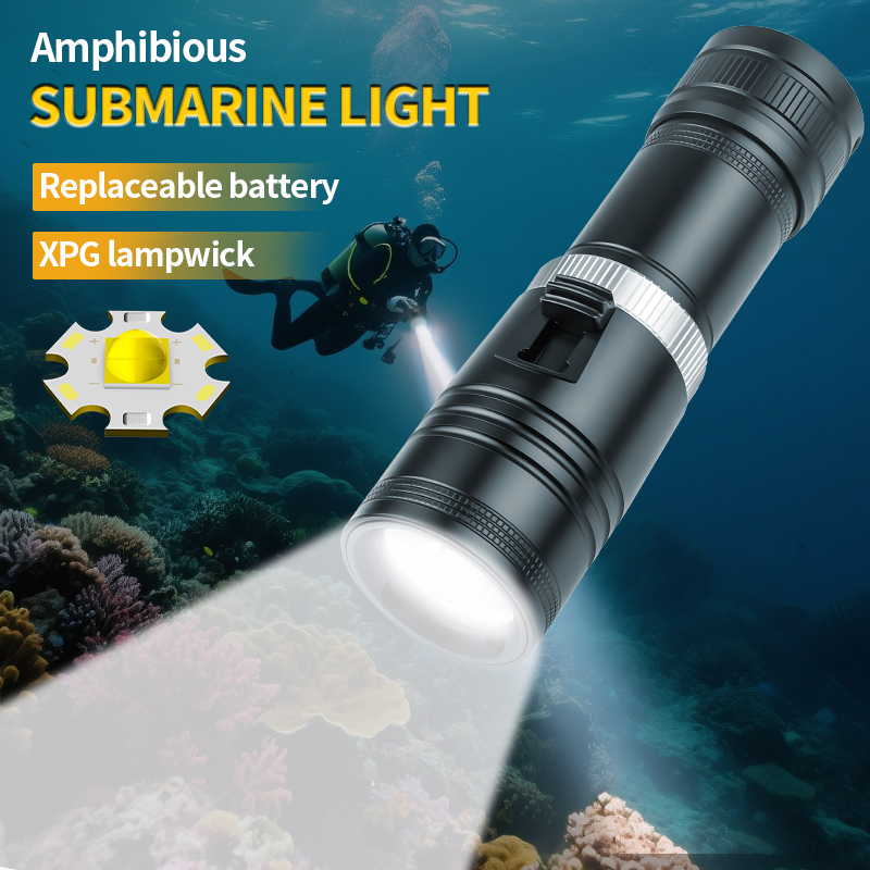 D117 Aluminum Waterproof IPX8  - Fishing Light บทวิจารณ์และราคา