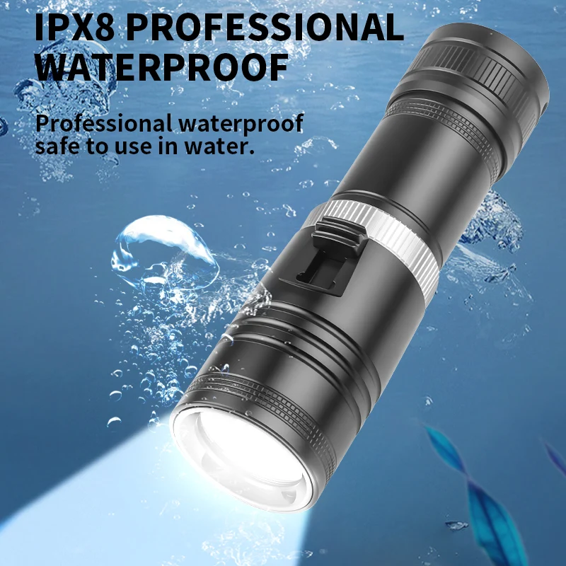 D117 Aluminum Waterproof IPX8  - Fishing Light บทวิจารณ์และราคา