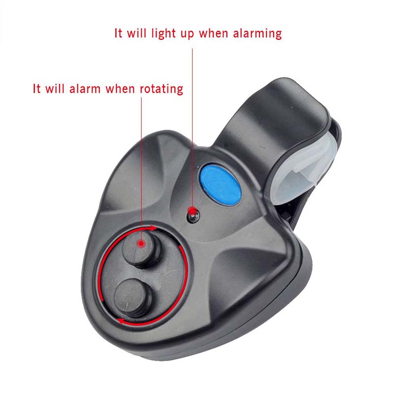 Fishing Rod Bite Alarm LED Ind - Fish Alarm บทวิจารณ์และราคา