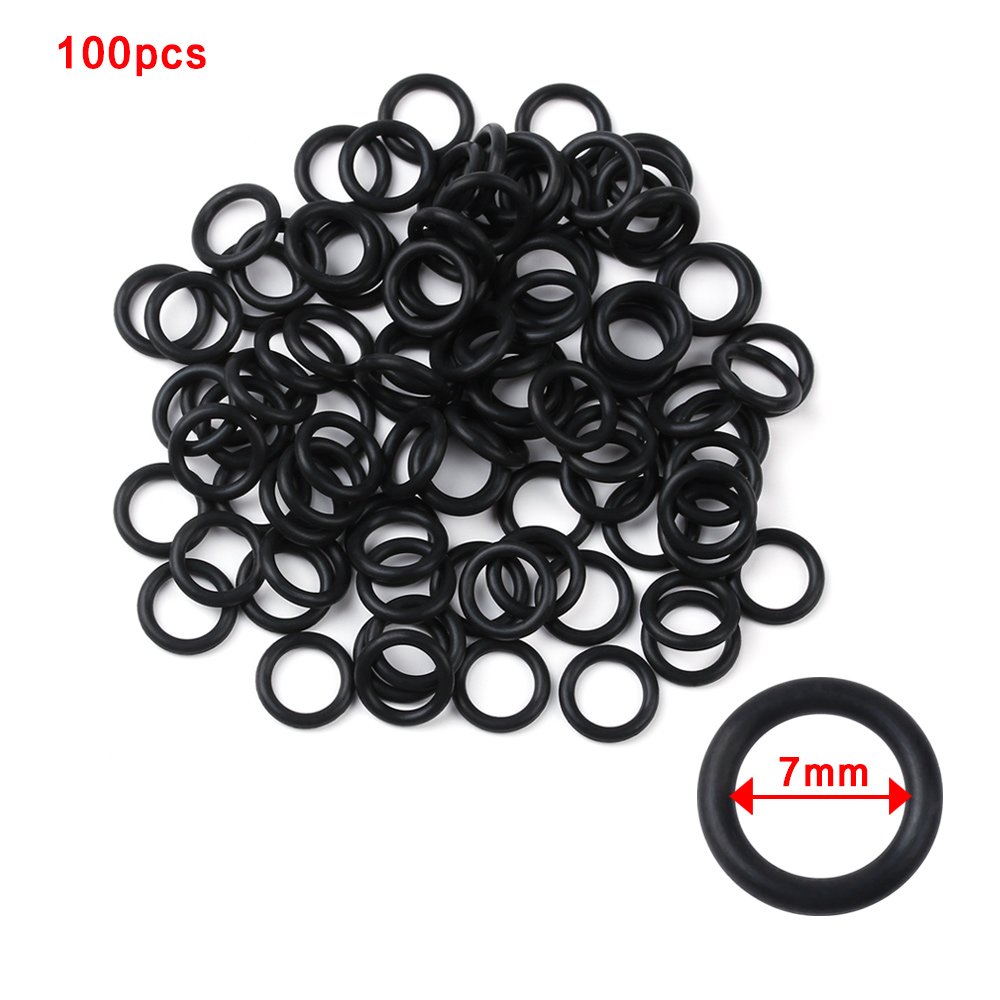 100 PCs Black Rubber O-Rings S - Bite Indicator บทวิจารณ์และราคา
