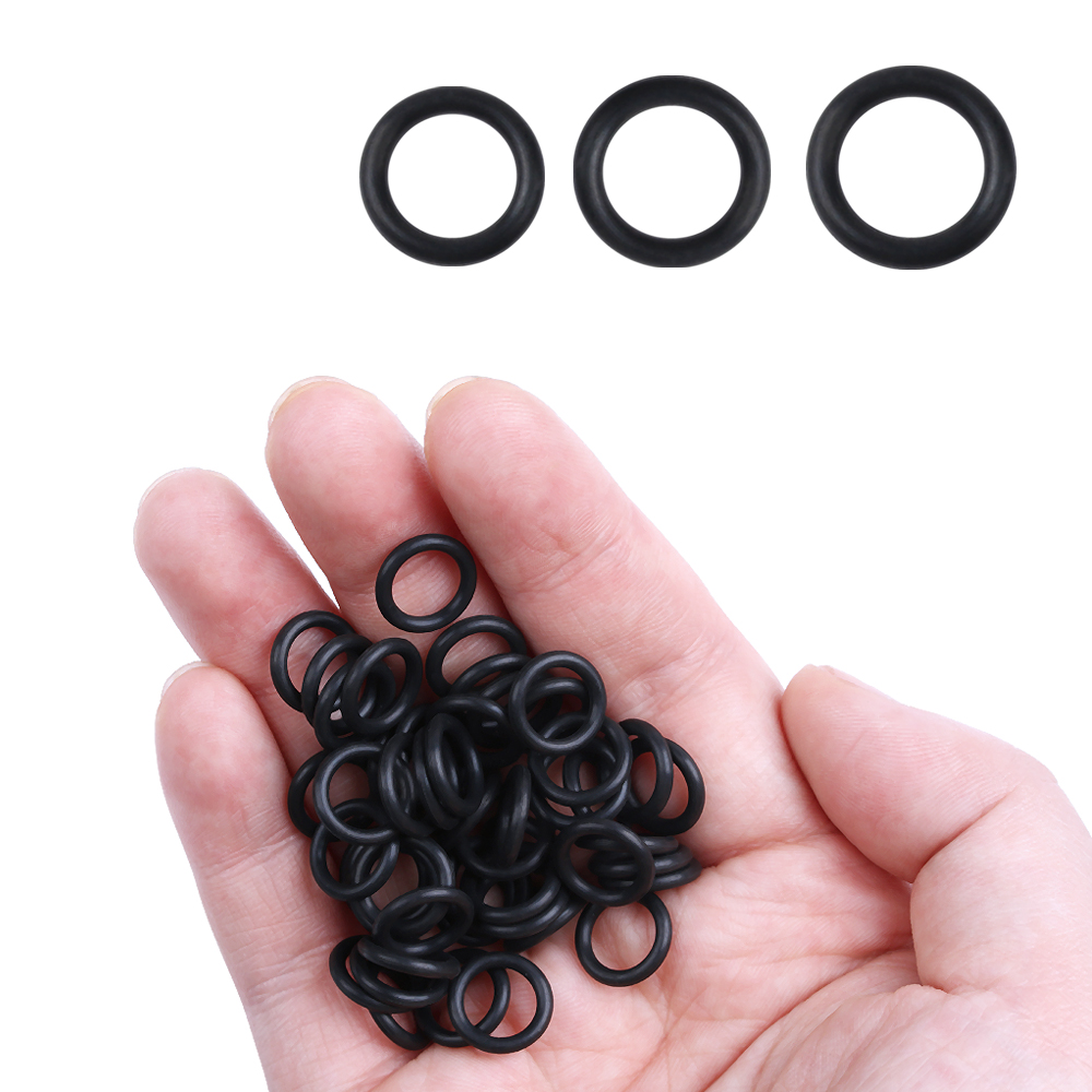 100 PCs Black Rubber O-Rings S - Bite Indicator บทวิจารณ์และราคา