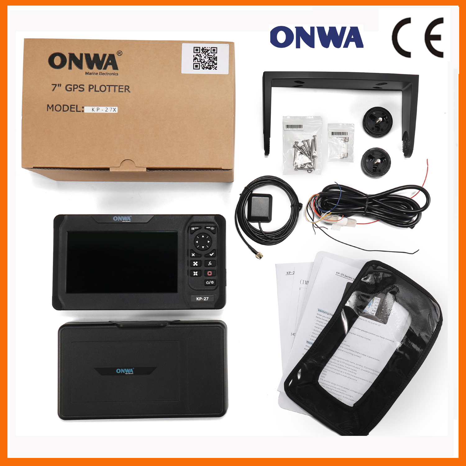 ONWA KP-27X 7-inch GPS Chart P - Fish Finder Gps บทวิจารณ์และราคา