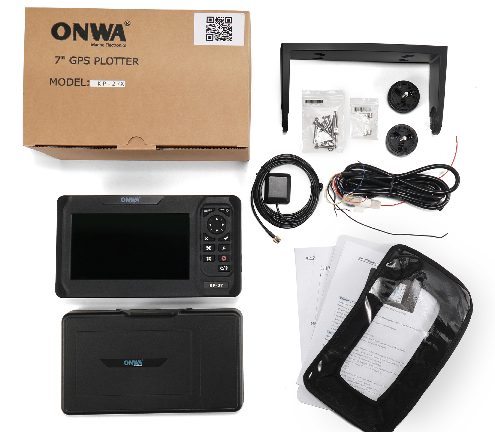 ONWA KP-27X 7-inch GPS Chart P - Fish Finder Gps บทวิจารณ์และราคา