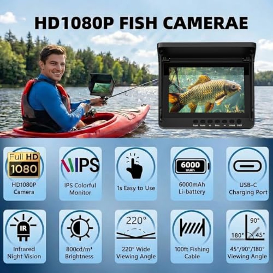 Underwater Fishing Camera for  - Fishing Camera บทวิจารณ์และราคา