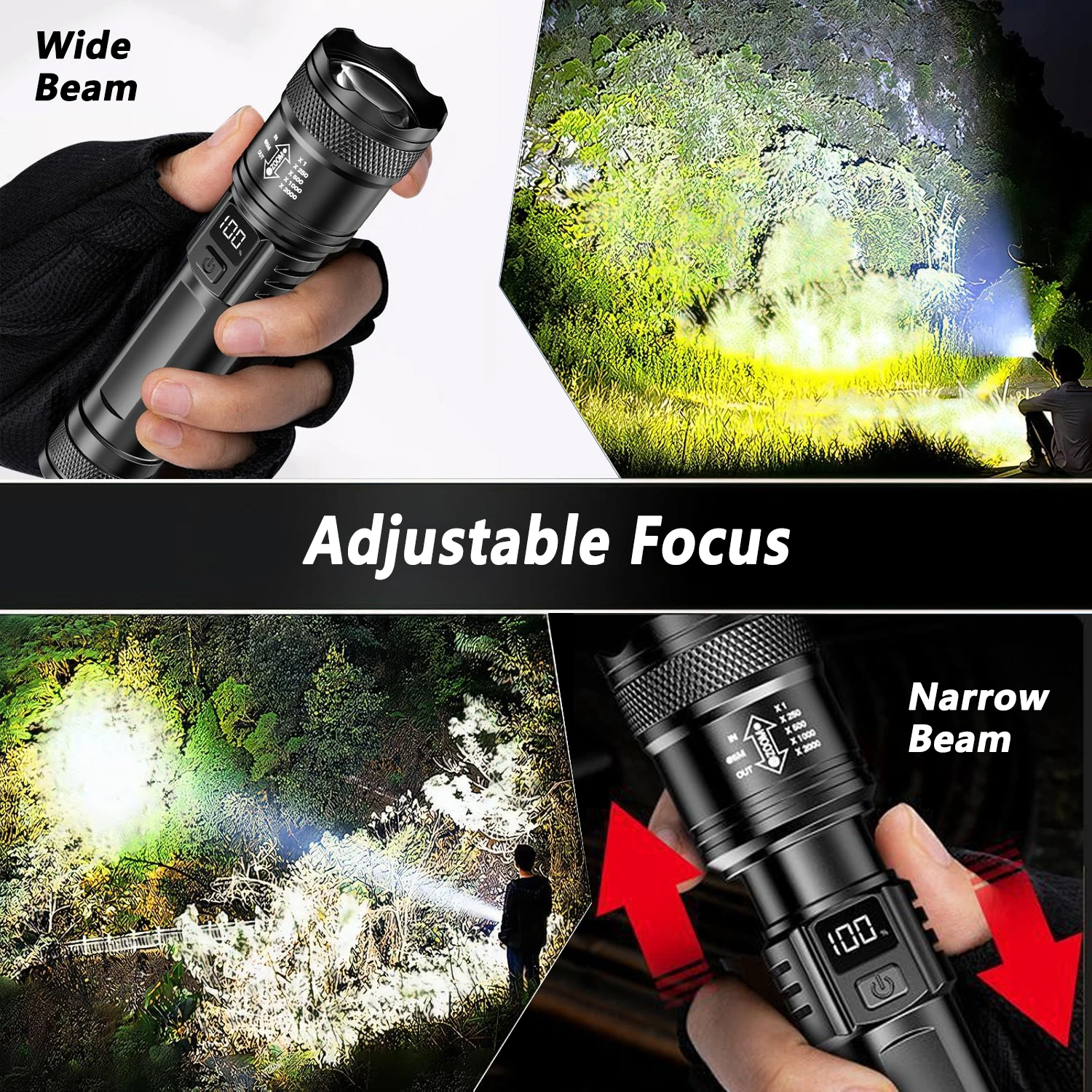 Ultra Bright LED Flashlight 20 - Fishing Light บทวิจารณ์และราคา