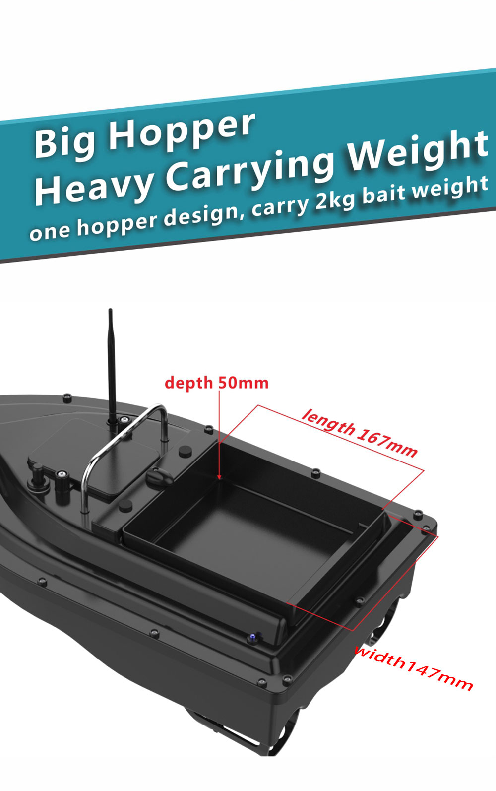 Bait Boat With GPS Positioning - Fishing Gps บทวิจารณ์และราคา