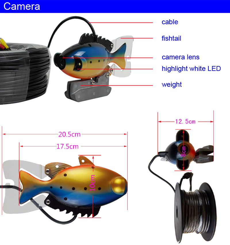SY801 Underwater Fishing Camer - Fishing Camera บทวิจารณ์และราคา