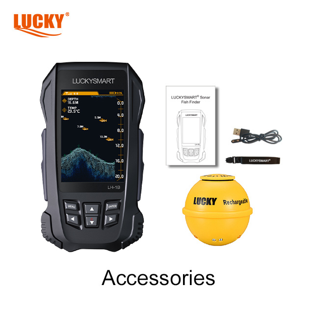 LUCKYSMART LH-1B Wireless Port - Fish Finder Portable บทวิจารณ์และราคา