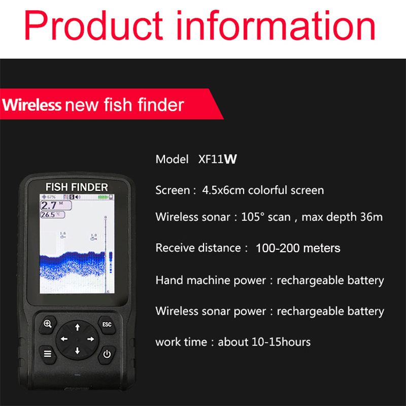 Portable Sonar Sensor Transduc - Fish Finder Transducer บทวิจารณ์และราคา