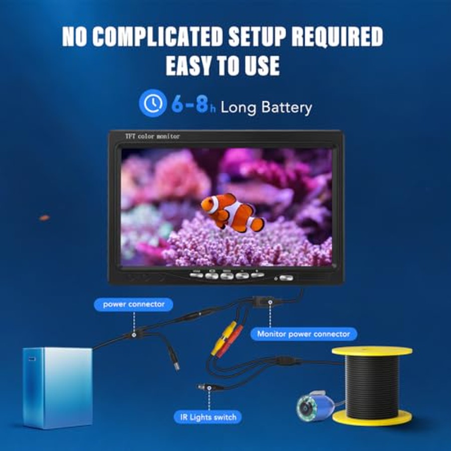 Portable fish finder for lake, - Fish Finder Portable บทวิจารณ์และราคา