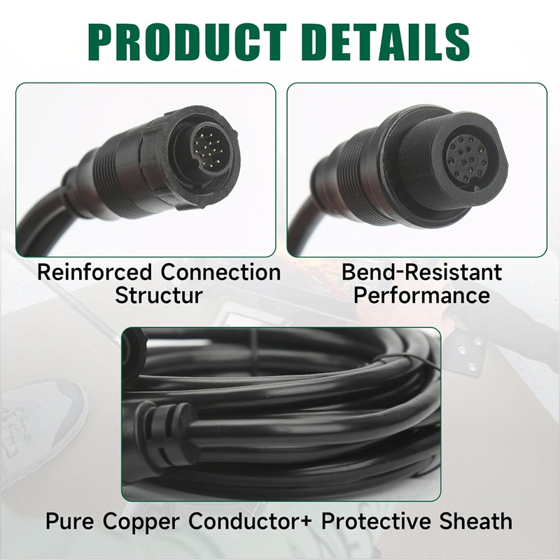 Fish Finders Adapter Cable 14  - Fish Finder Transducer บทวิจารณ์และราคา