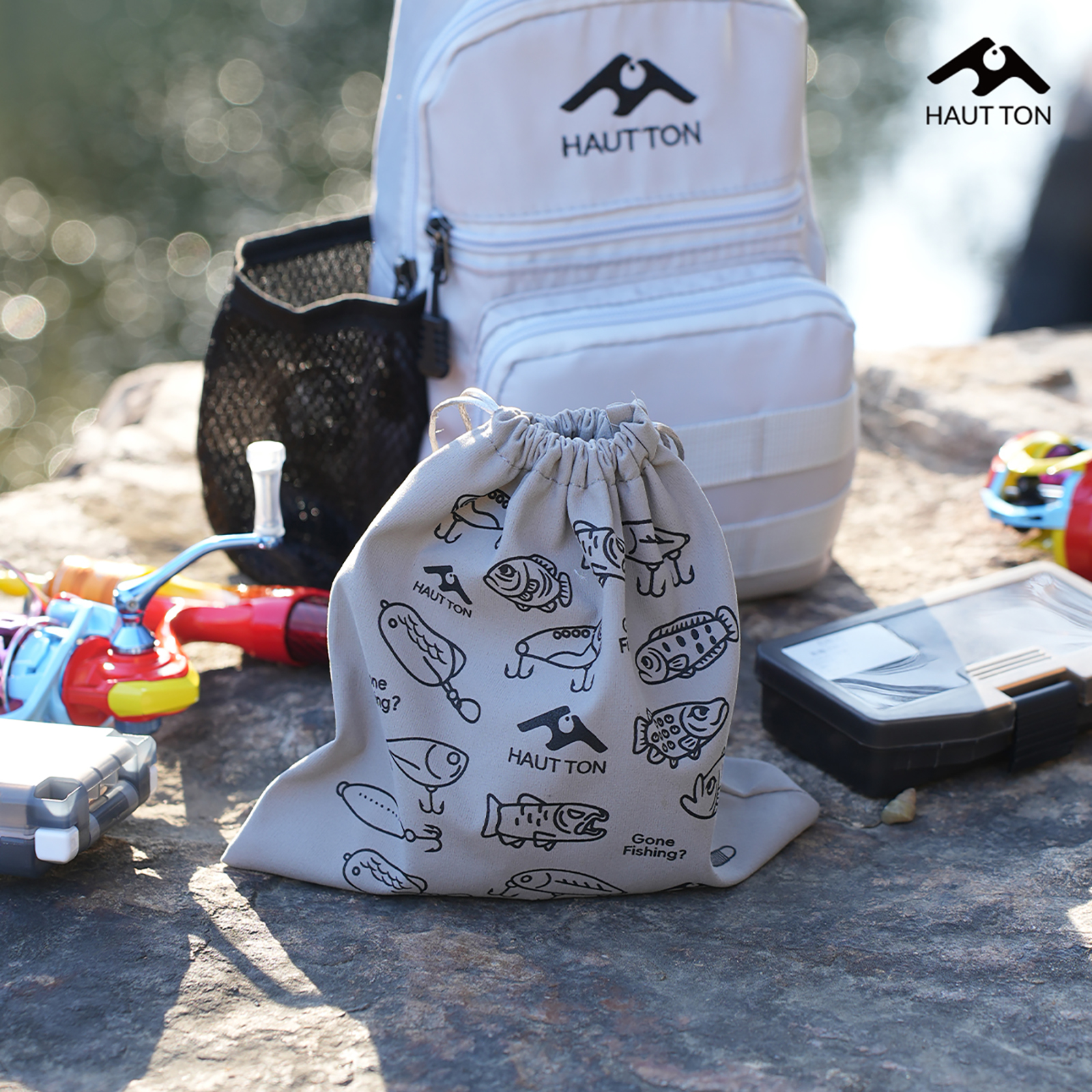HAUT TON Fishing Reel Protecti - Fish Finder Case บทวิจารณ์และราคา