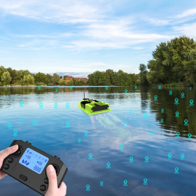 D19 GPS RC Bait Boat 600M 4 Ho - Fishing Gps บทวิจารณ์และราคา