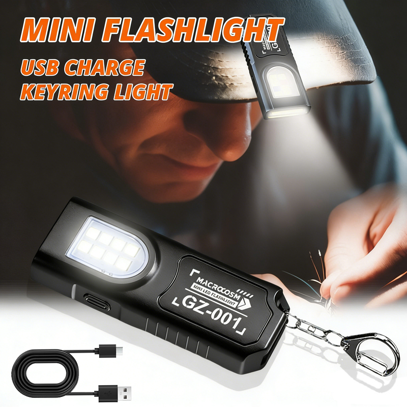 LED Keychain Flashlight Type C - Fishing Light บทวิจารณ์และราคา