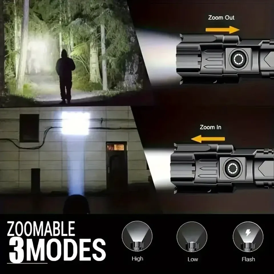Super Bright LED Flashlight US - Fish Finder Battery บทวิจารณ์และราคา