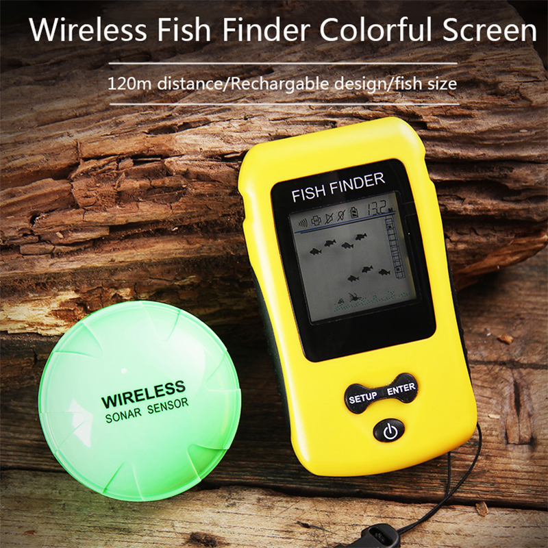 Brand New Colorful Wireless Fi - Fish Finder Transducer บทวิจารณ์และราคา